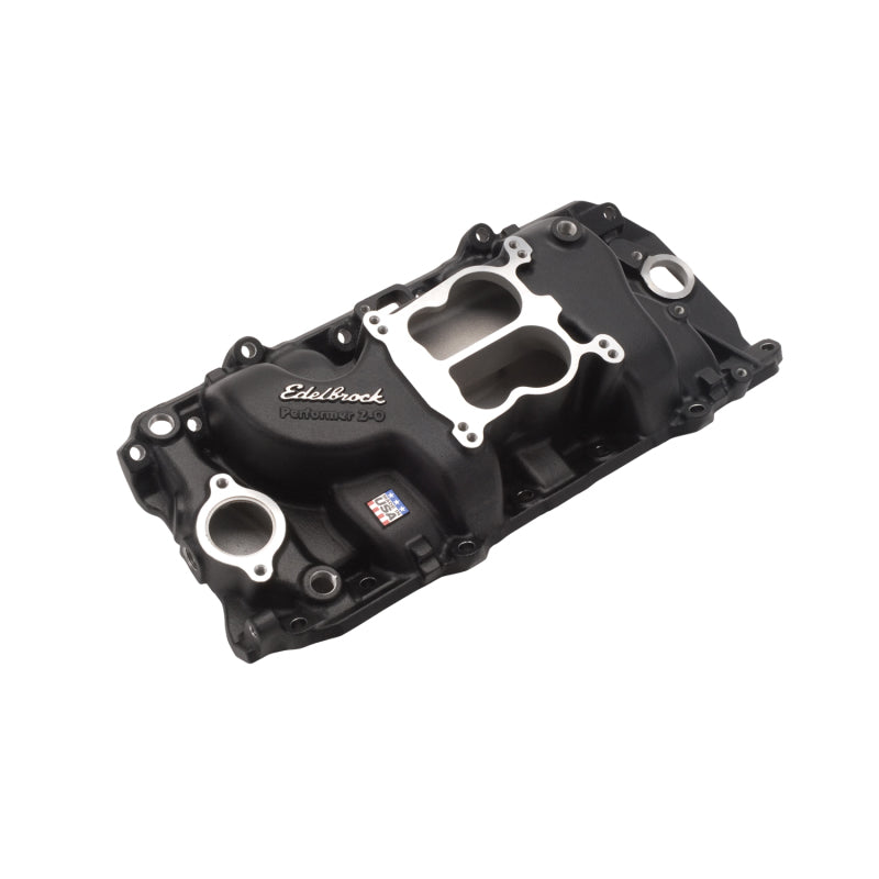 
                      
                        Edelbrock Intake Manifold Perf BBC 2-0 Black
                      
                    