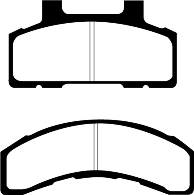 
                      
                        EBC 93-96 Buick Century 2.2 Greenstuff Front Brake Pads
                      
                    