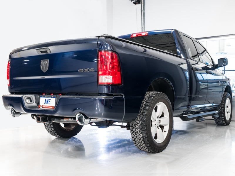 
                      
                        AWE Tuning 09-18 RAM 1500 5.7L (w/Cutouts) 0FG Dual Rear Exit Cat-Back Exhaust - Chrome Silver Tips
                      
                    