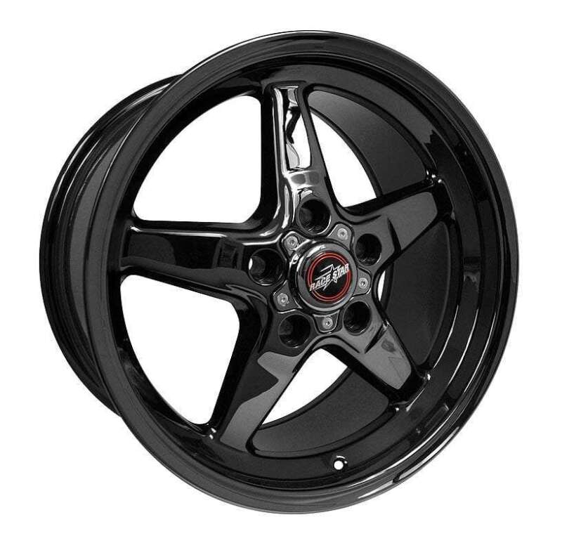 Race Star 92 Drag Star 17x7.00 5x5.50bc 4.25bs ET6 Direct Drill Black Wheel