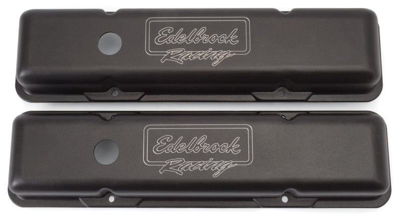 
                      
                        Edelbrock Valve Cover Victor Series Chevrolet 1959-1986 262-400 CI V8 Low Black
                      
                    