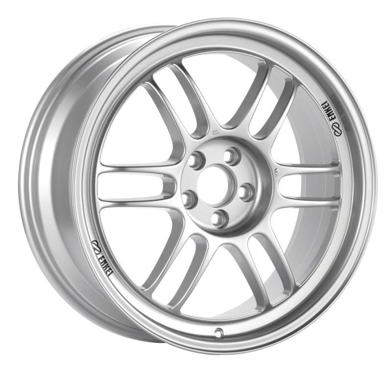 Enkei RPF1 16x7 4x114.3 43mm Offset 73mm Bore Silver Wheel