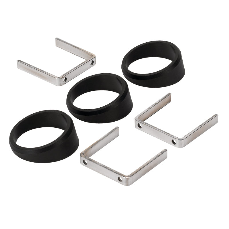 Autometer or Autogage 2-1/16in Black Angle Rings -- 3 Pack