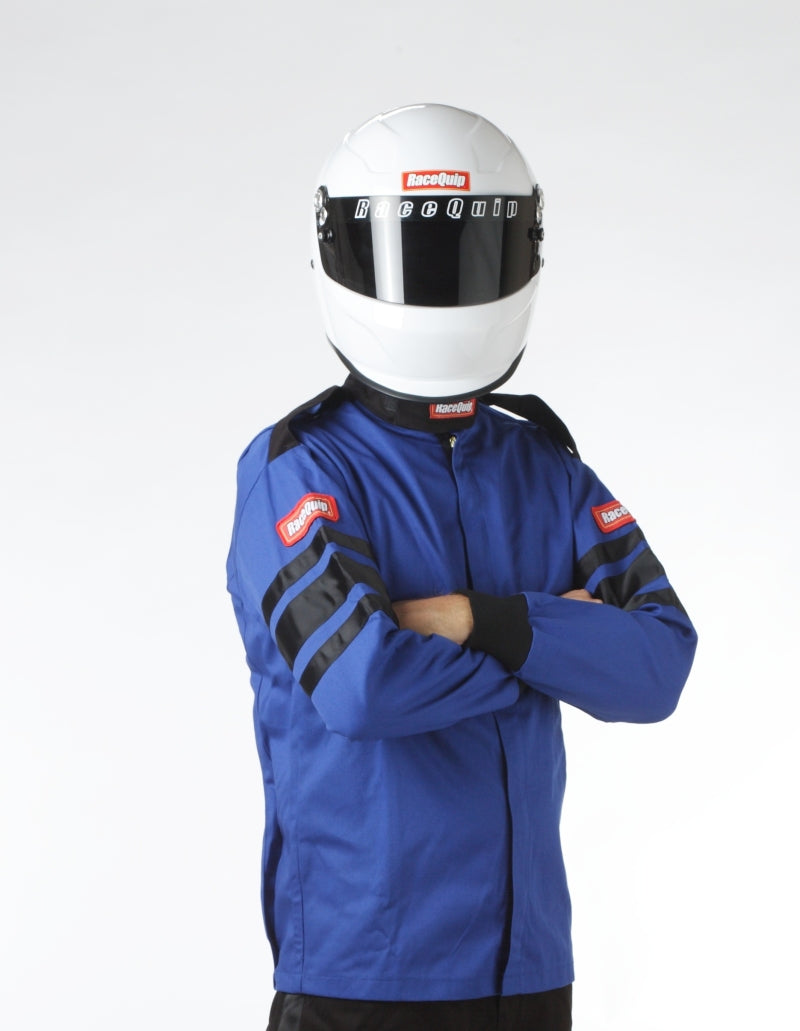 RaceQuip Blue SFI-1 1-L Jacket - XL