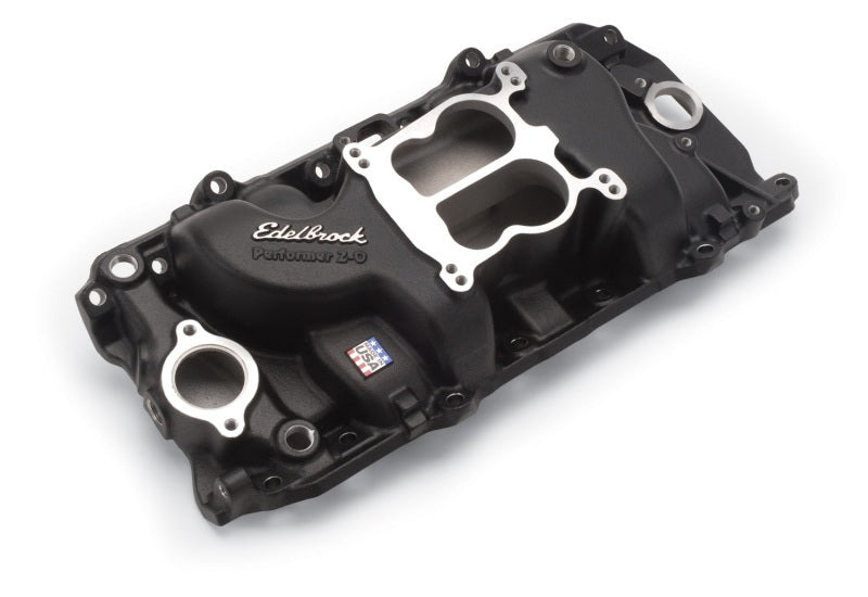 
                      
                        Edelbrock Intake Manifold Perf BBC 2-0 Black
                      
                    