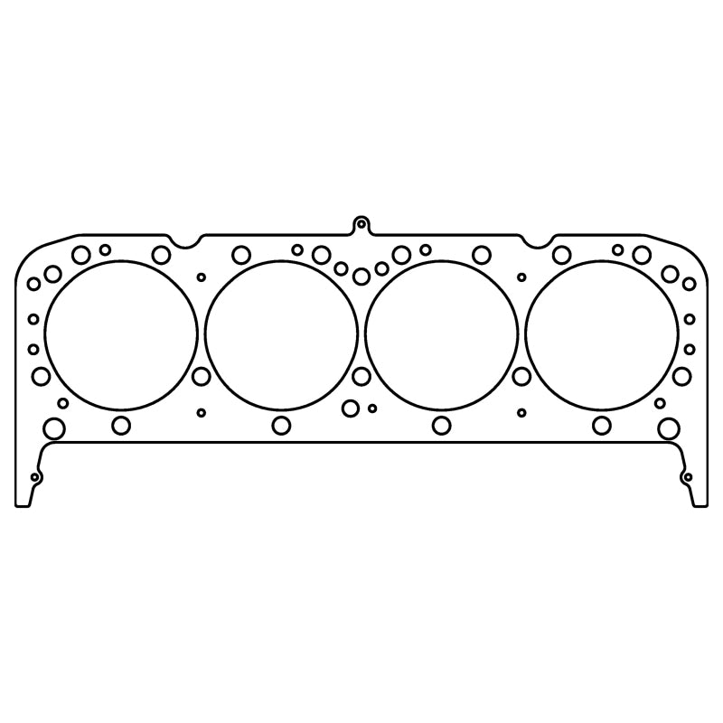 Cometic Chevy Gen1 Small Block V8 .040in MLS Cylinder Head Gasket-4.080in Bore-With Valve Pockets