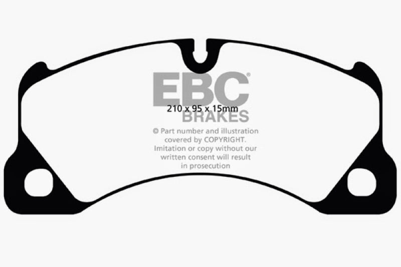 
                      
                        EBC 10+ Porsche Cayenne 3.0 Supercharged Hybrid Extra Duty Front Brake Pads
                      
                    