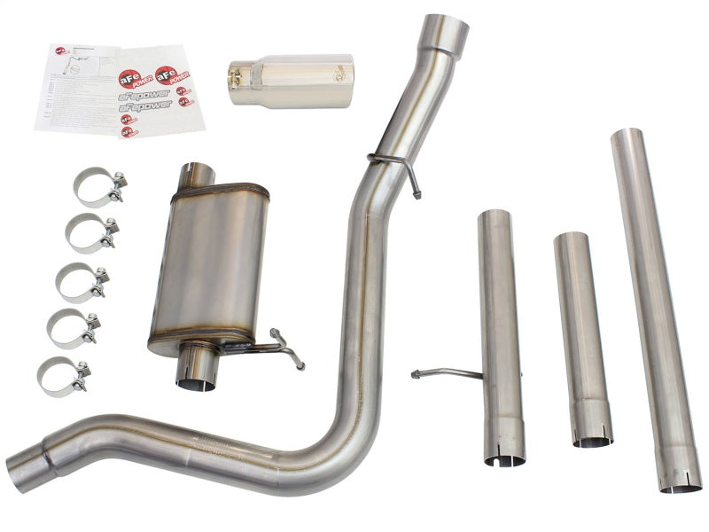 
                      
                        aFe MACHForce XP Exhaust 3in-3.5in SS Single Side Ext CB w/ Polish Tip 99-04 Ford F-250 V8 5.4L/6.8L
                      
                    