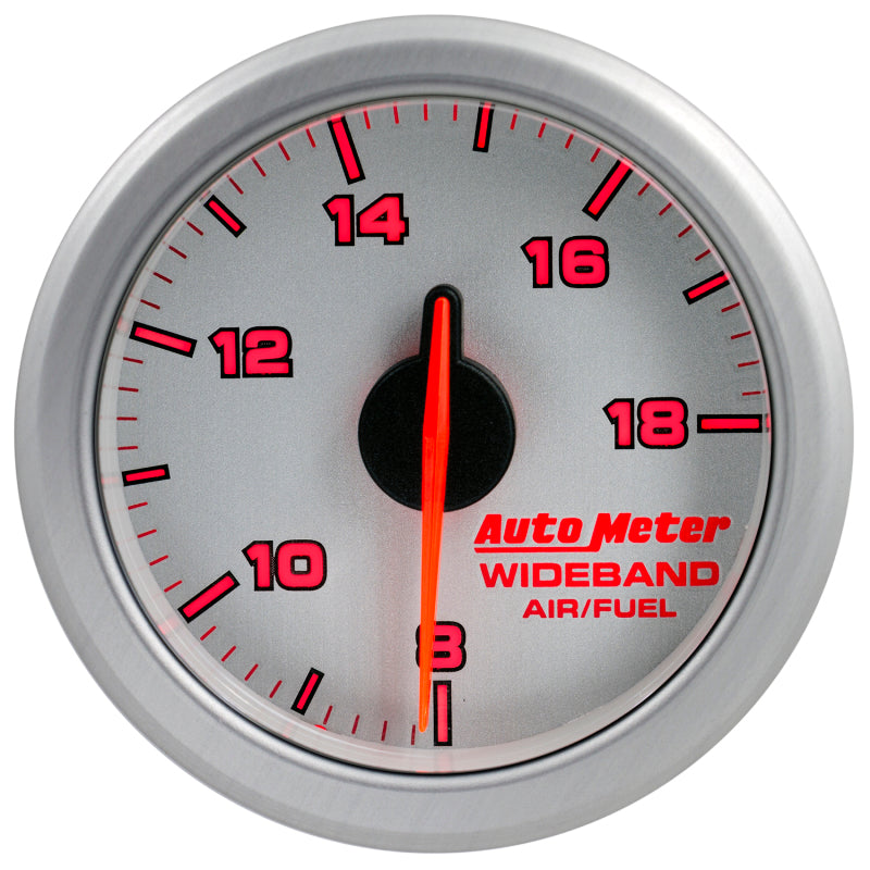 
                      
                        Autometer Airdrive 2-1/6in Wideband Air / Fuel Gauge 10:1-17:1 ARF Range - Silver
                      
                    