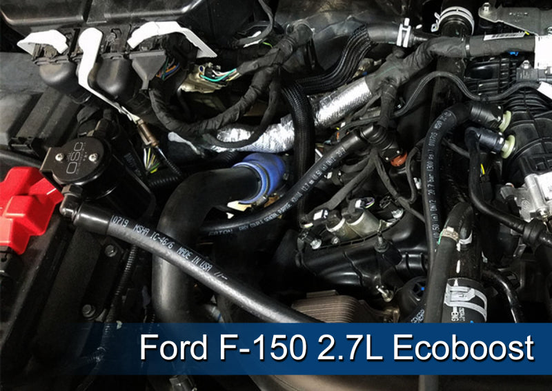 
                      
                        J&amp;L 2011–2025 Ford F-150 2,7 l/3,5 l/5,0 l Ölabscheider 3.0 für die Beifahrerseite, schwarz eloxiert
                      
                    