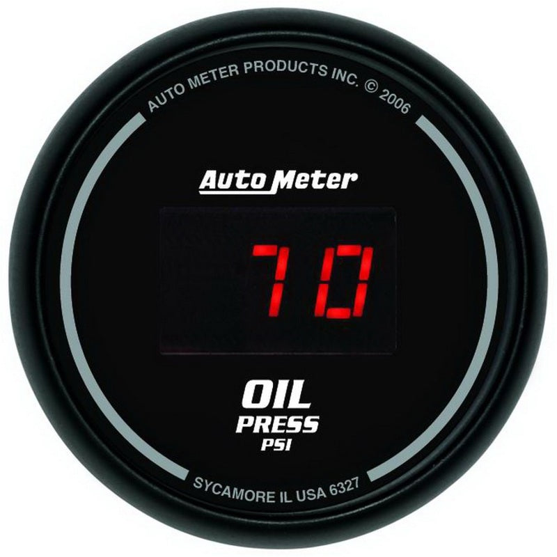 
                      
                        AutoMeter Gauge Kit 5 Pc. 3-3/8in. & 2-1/16in. Elec Speedo Digital Black Dial W/ Red Led
                      
                    