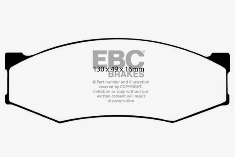 
                      
                        EBC 90-93 Infiniti M30 3.0 Greenstuff Front Brake Pads
                      
                    