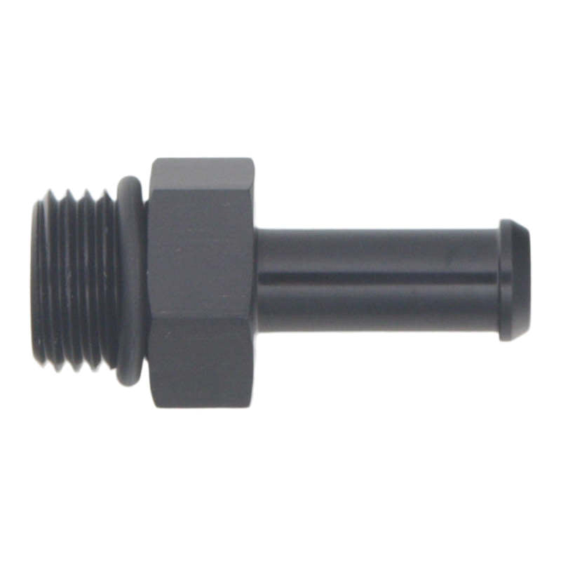 
                      
                        DeatschWerks 6AN ORB Male to 5/16in Male Barb Fitting (Incl O-Ring) - Anodized Matte Black
                      
                    