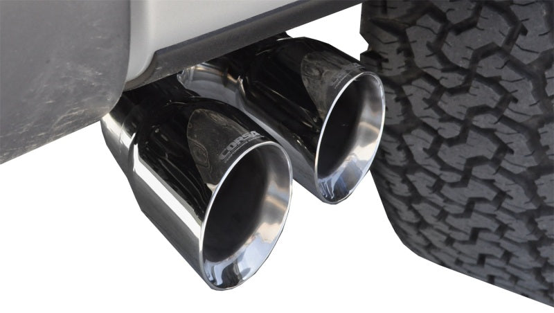 Corsa 2011-14 Ford F-150 Raptor 6.2L V8 144in Wheelbase Xtreme Cat-Back Resonator Delete Kit Exhaust