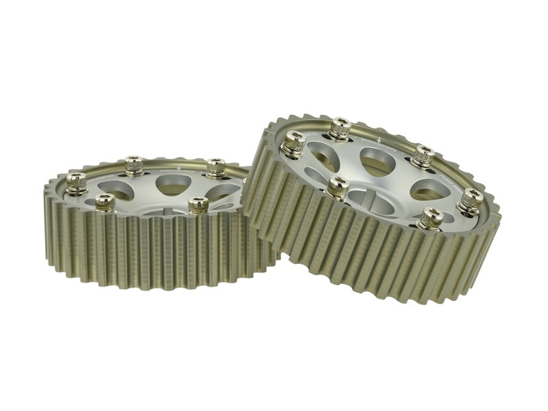 
                      
                        Skunk2 Pro-Series 88-01 Honda B-Series/H23 DOHC 1.6/1.7/1.8/2.0/2.3L Cam Gears (Ti Color)
                      
                    