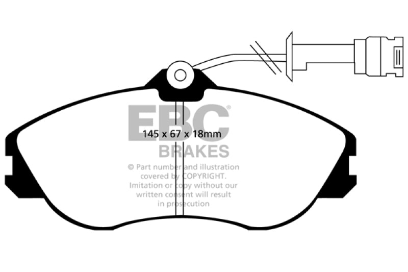 EBC Brakes Greenstuff 2000 Series Sport Pads