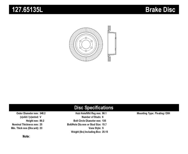 
                      
                        StopTech Slotted & Drilled Sport Brake Rotor
                      
                    