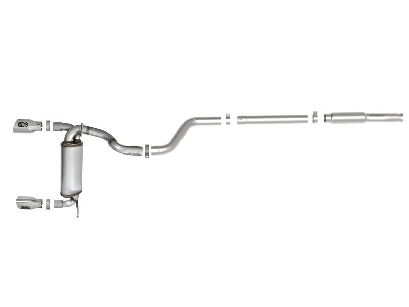 
                      
                        aFe Rebel Series 409 Stainless Steel Cat-Back Exhaust 18-21 Jeep Wrangler JL 2.0L (t) - Polished Tip
                      
                    