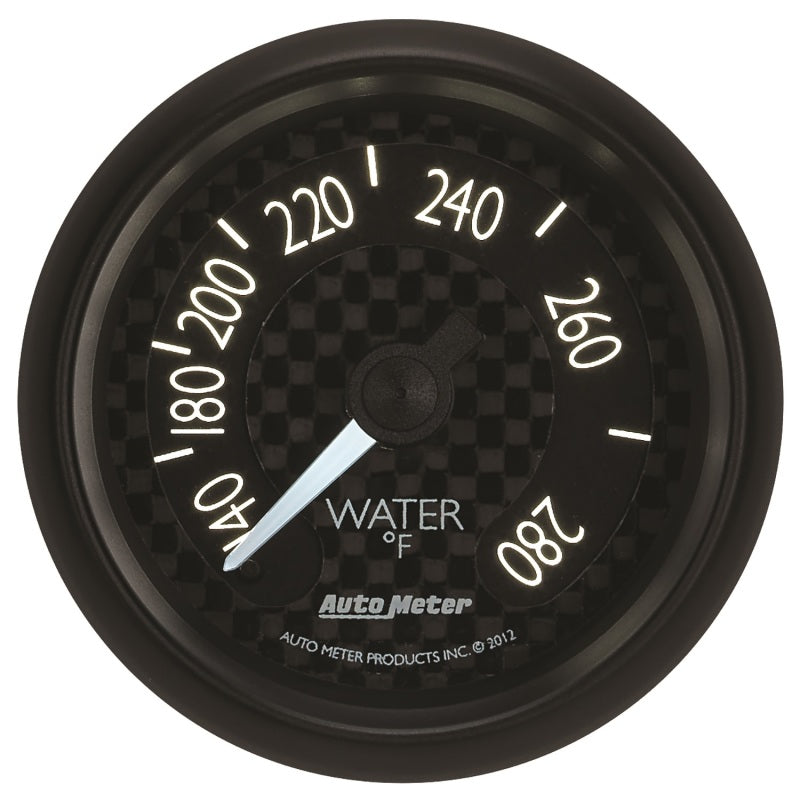 
                      
                        Autometer GT Series 52mm Mechanical 140-280 Deg F Water Temperature Gauge
                      
                    