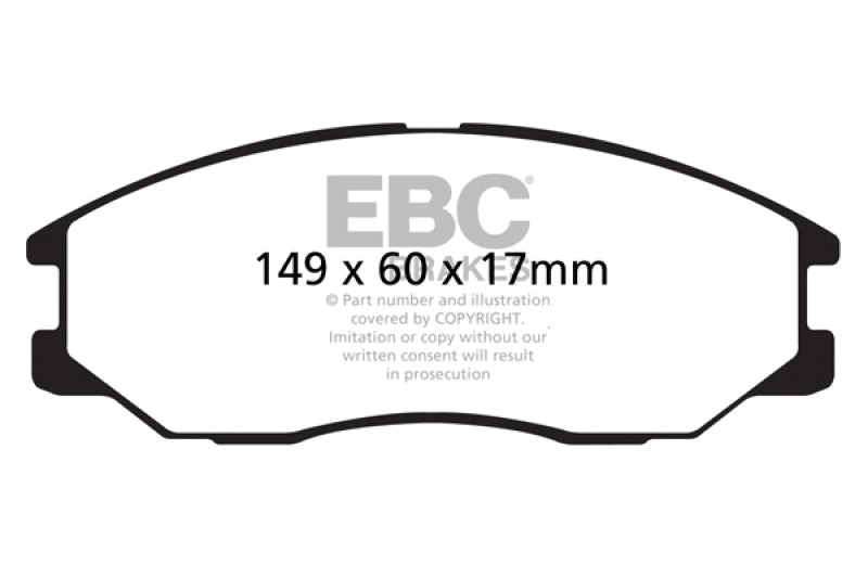 
                      
                        EBC 08-10 Kia Sorento 3.3 Greenstuff Front Brake Pads
                      
                    