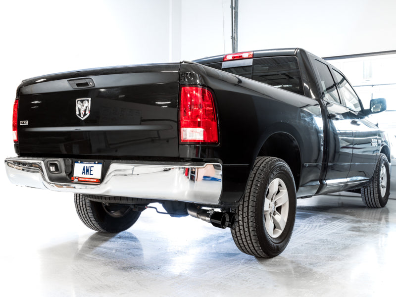 
                      
                        AWE Tuning 09-18 RAM 1500 5.7L (w/o Cutout) 0FG Single Side Exit Cat-Back Exhaust - Diamond Blk Tips
                      
                    