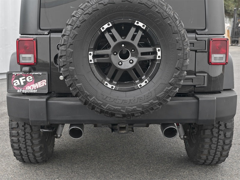 
                      
                        aFe Rebel Series 2.5in 409 SS Cat-Back Exhaust w/ Black Tips 2007+ Jeep Wrangler (JK) V6 3.6L/3.8L
                      
                    