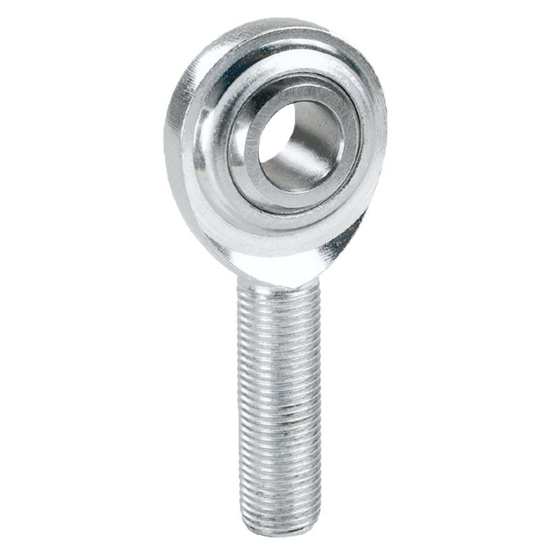 QA1 G Series 2-Pc Rod End - Male/Right Hand - 8mm Bore x M8x1.25 - Stainless Steel w/PTFE