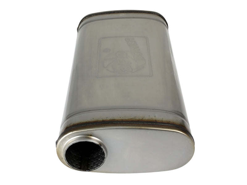 
                      
                        aFe MACH Force XP 304 Stainless Steel Muffler 2.5in Center/Offset 18in L x 9in W x 4in H
                      
                    