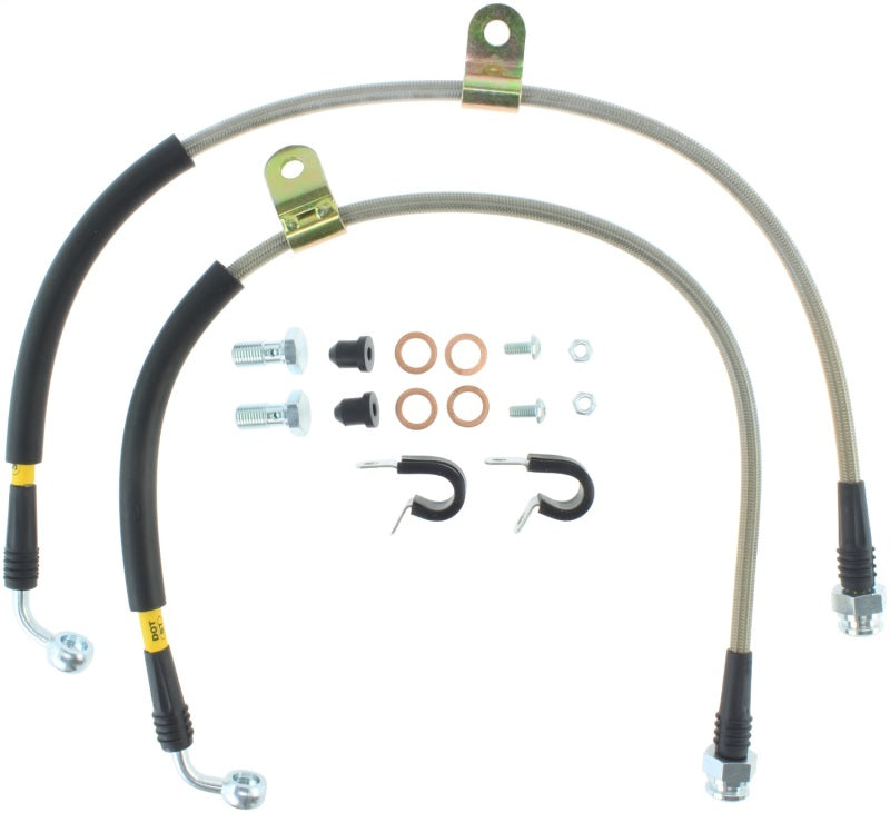 
                      
                        StopTech 97-05 Ford F-150 Stainless Steel Front Brake Lines
                      
                    