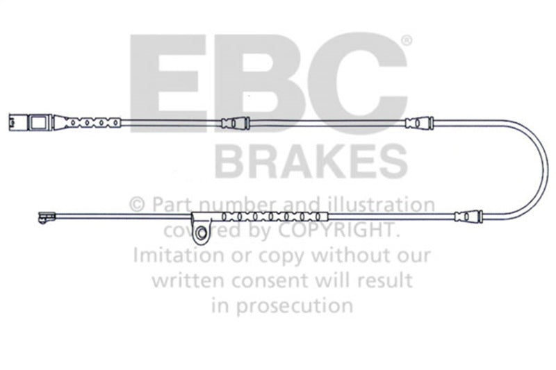 EBC 2010-2014 BMW X5 4.4L Twin Turbo Front Wear Leads