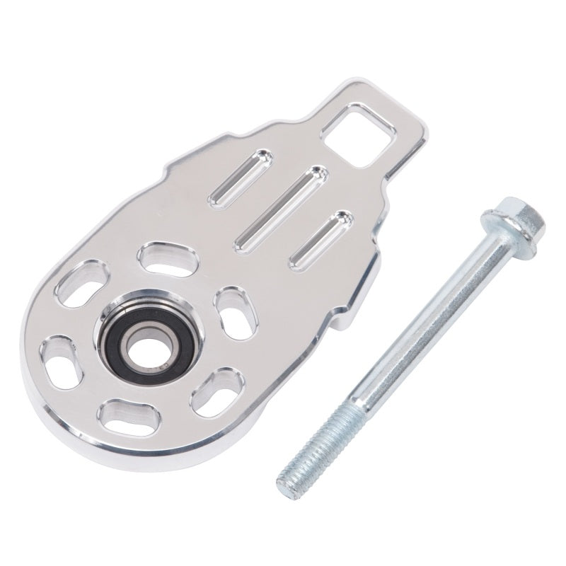 Edelbrock Tensioner Cover Dual Quad Ls/Sbc Supercharger Polished