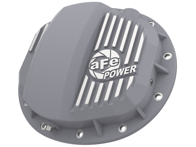 aFe Pro Series GMCH 9.5 Rear Diff Cover Raw w/ Machined Fins 19-20 GM Silverado/Sierra 1500