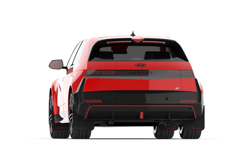 
                      
                        Rally Armor 2025 Hyundai Ioniq 5 N Schwarzer Schmutzfänger mit rotem Logo
                      
                    
