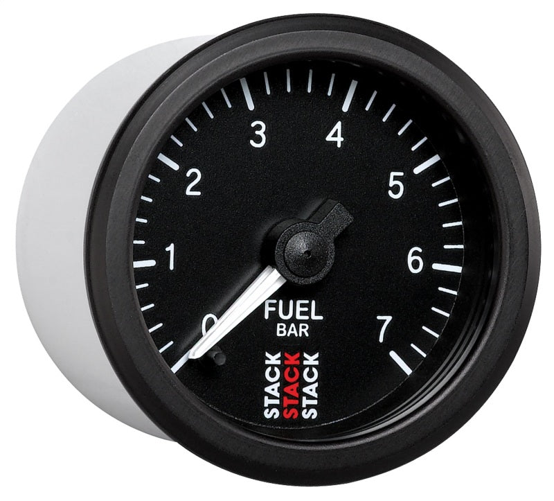 
                      
                        Autometer Stack 52mm 0-7 Bar M10 Male Pro Stepper Motor Fuel Pressure Gauge - Black
                      
                    