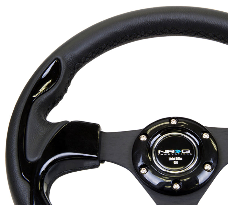 
                      
                        NRG Reinforced Steering Wheel (320mm) Blk w/Gloss Black Trim
                      
                    