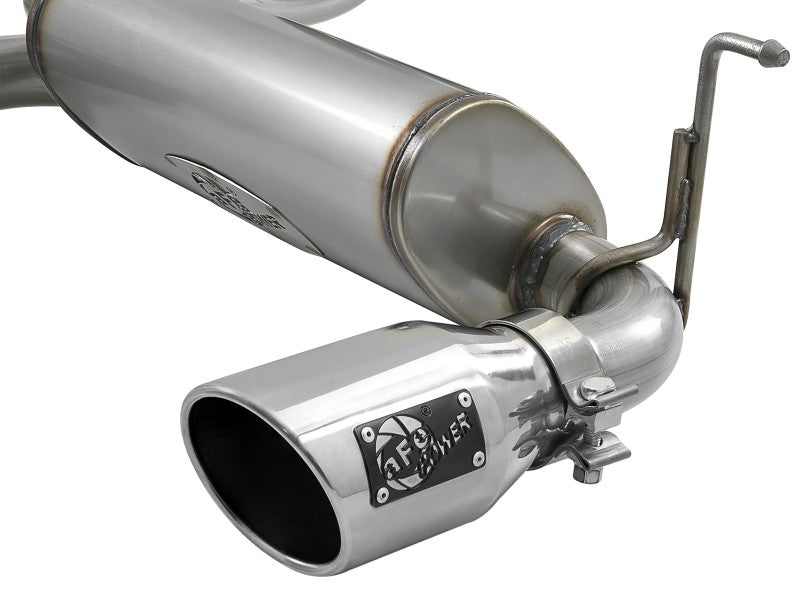 
                      
                        aFe Rebel Series 409 Stainless Steel Cat-Back Exhaust 18-21 Jeep Wrangler JL 2.0L (t) - Polished Tip
                      
                    