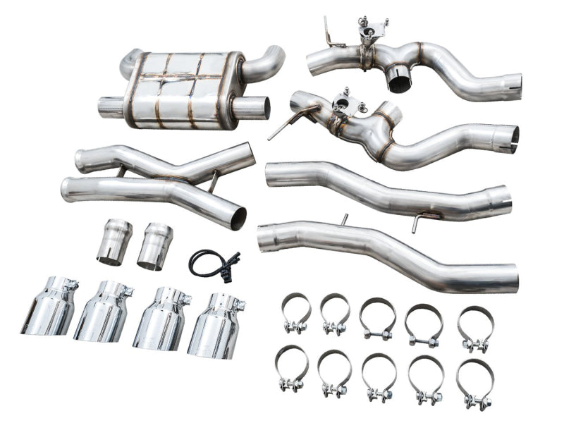 
                      
                        AWE SwitchPath Catback Exhaust for BMW G8X M3/M4 - Chrome Silver Tips
                      
                    