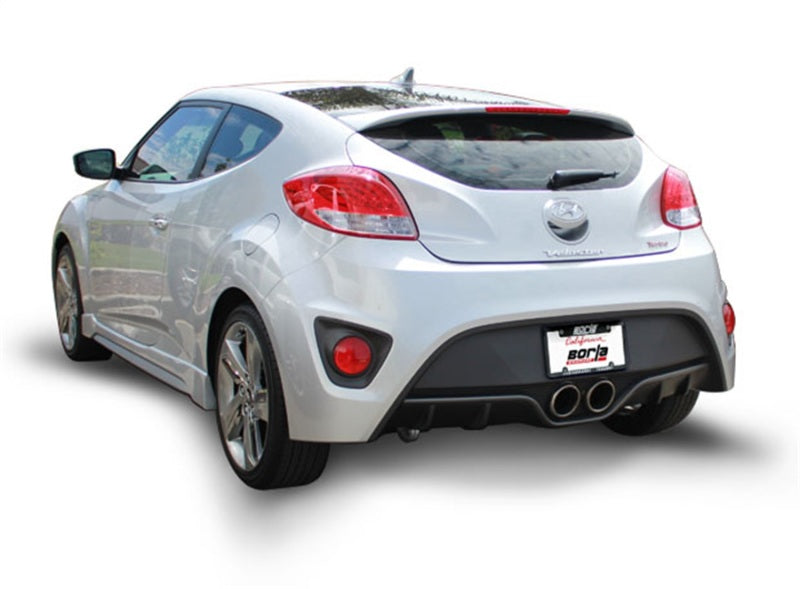 
                      
                        Borla 13-15 Hyundai Veloster Turbo 1.6L AT/MT FWD 2dr Dual Center Rear Exit Cat-Back Exhaust
                      
                    