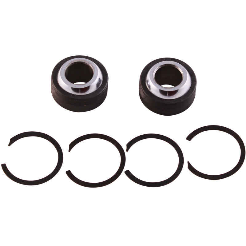 QA1 EMB Series Bearing Kit w/Snap Rings - 1/2in x 5/8in Wide - HT Chrome Plated Carbon Steel