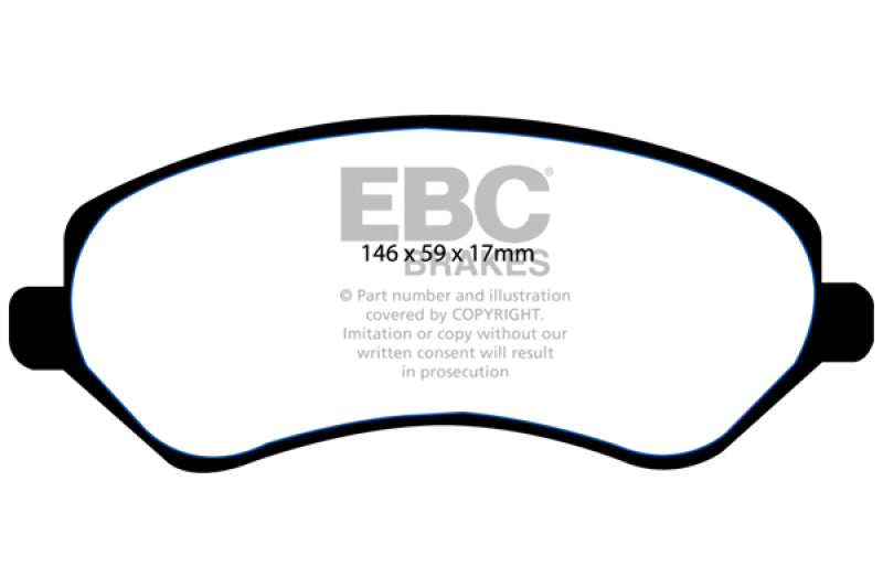 
                      
                        EBC 04-07 Chrysler Town & Country 3.3 Rear Drums Greenstuff Front Brake Pads
                      
                    