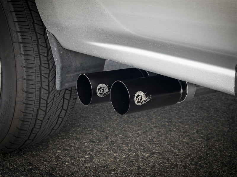 aFe Rebel Series 3in to 2.5in 409 SS Cat-Back Exhaust w/ Black Tips 09-18 GM Silverado/Sierra 5.4L