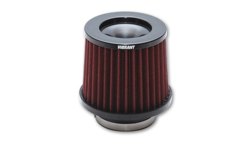 Vibrant The Classic Performance-Luftfilter (5,25 Zoll Außendurchmesser Kegel x 5 Zoll Höhe x 2,25 Zoll Einlass-Innendurchmesser)