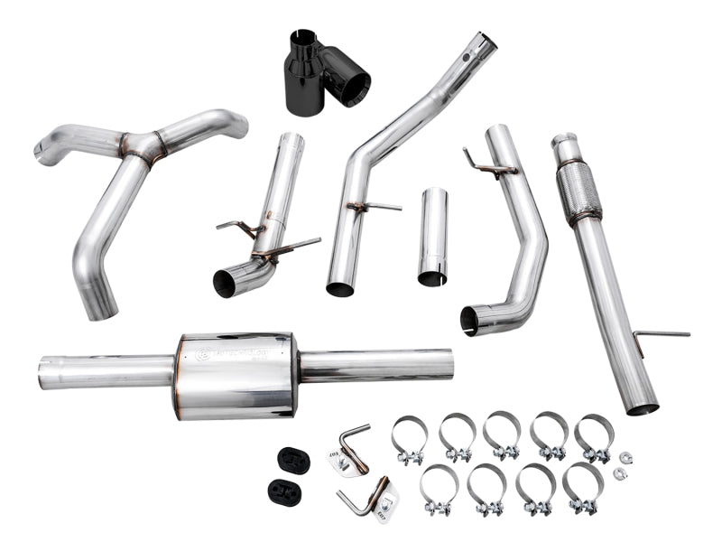 
                      
                        AWE Tuning 4th Gen GM 1500 5.3L 0FG Catback Split Rear Exit (Flat Bumper) - Dual Diamond Tips
                      
                    