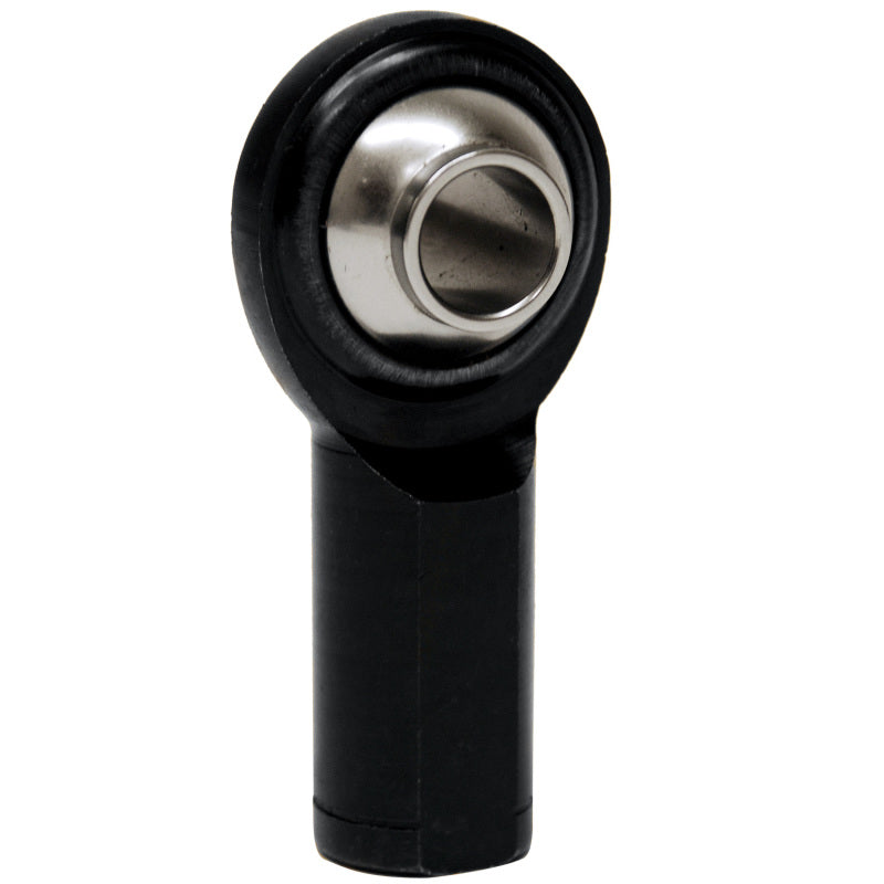 QA1 PCY Series 2-Pc Rod End - Female/Left Hand - .625in Bore x 5/8-18 - Hi-Misalign - Steel w/PTFE