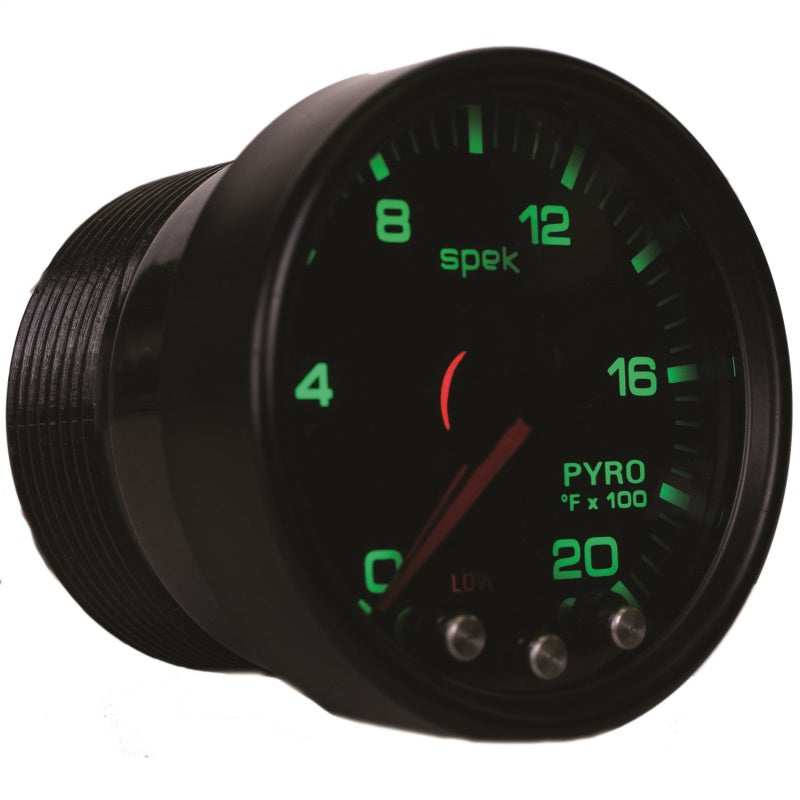 
                      
                        Autometer Spek-Pro Gauge Pyro. (Egt) 2 1/16in 2000f Stepper Motor W/Peak & Warn Blk/Smoke/Blk
                      
                    