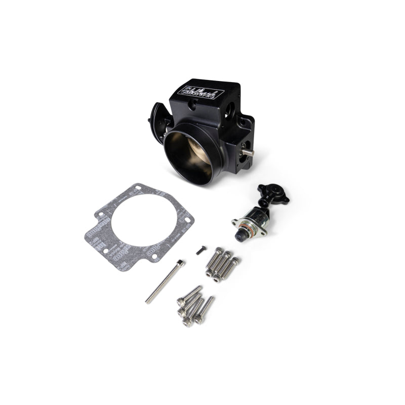 
                      
                        Edelbrock EFI Throttle Body Pro-Flo XT 90mm Black Mat Anodized Finish
                      
                    