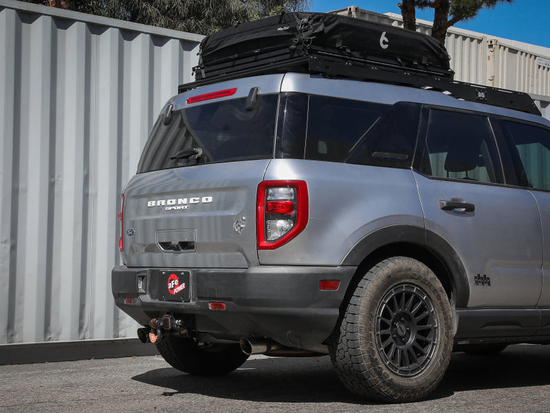 aFe Ford Bronco Sport 21-22 L3-1.5L (t)/L4-2.0L (t) układ wydechowy Cat-Back Vulcan - polerowane końcówki