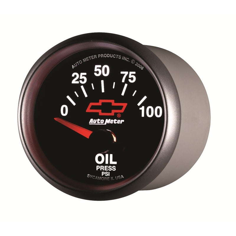 
                      
                        Autometer Oil Pressure 2-1/16, 0-100 PSI - Red Bowtie
                      
                    