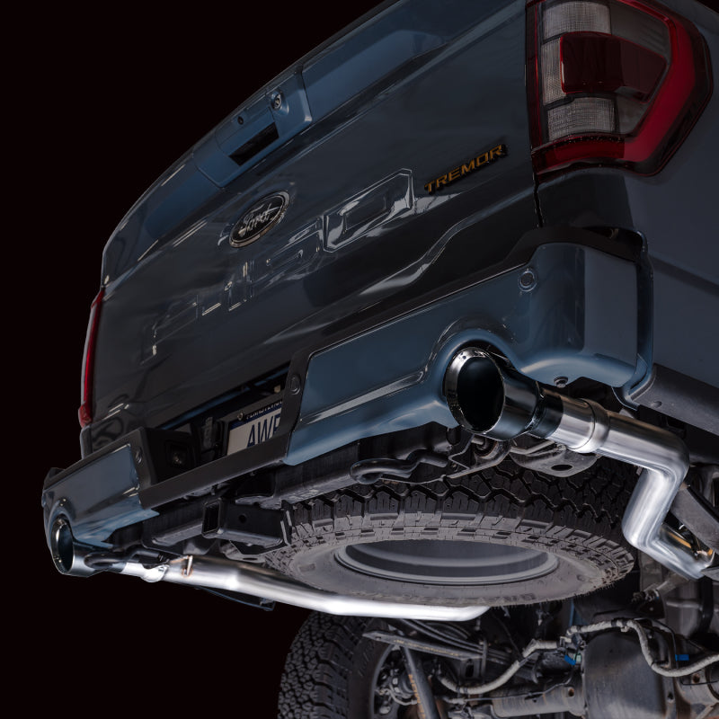 
                      
                        AWE Tuning 2021+ Ford F-150 Tremor (w/ Bumper Cutouts) 0FG Resonated Catback - Diamond Black Tips
                      
                    