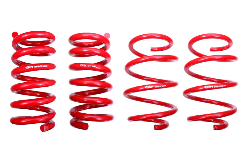 BMR 15-18 S550 Mustang Tieferlegungsfedern-Kit (4er-Set) - Rot